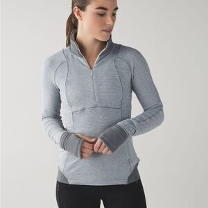Lululemon Runderful 1/2 Zip Long Sleeve Top